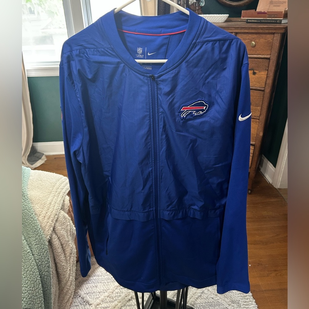 Nike Royal Blue Buffalo Bills Windbreaker